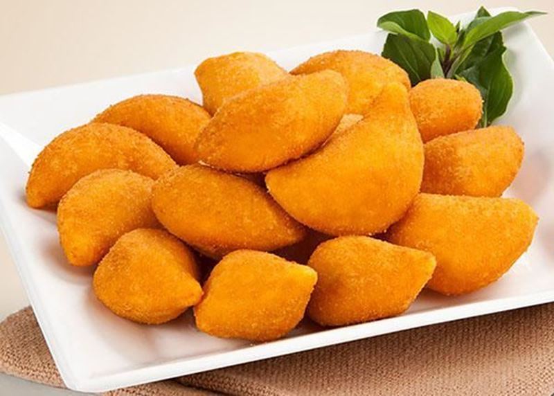 Mini Risoles mistos (presunto e queijo)